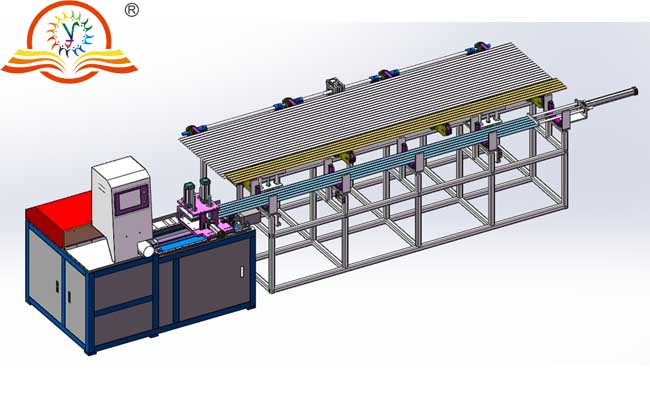 小型超薄切鋁機SDY-Q180+自動上料系統