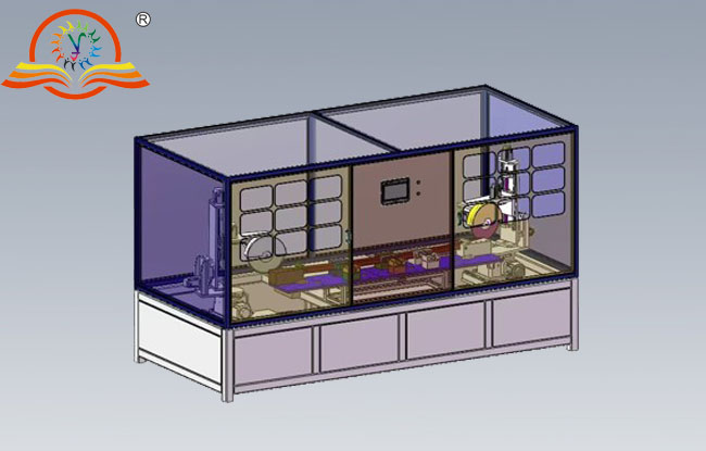 數控鋸切設備SDY-FH355-2600CNC -非標定制（汽車行李架多角度鋸切）